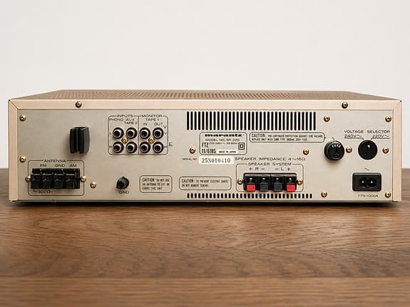 Marantz SR220 – Klassisk japansk receiver från 1978