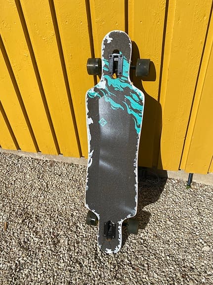Street Surfing longboard 39" svart/turkos/vit