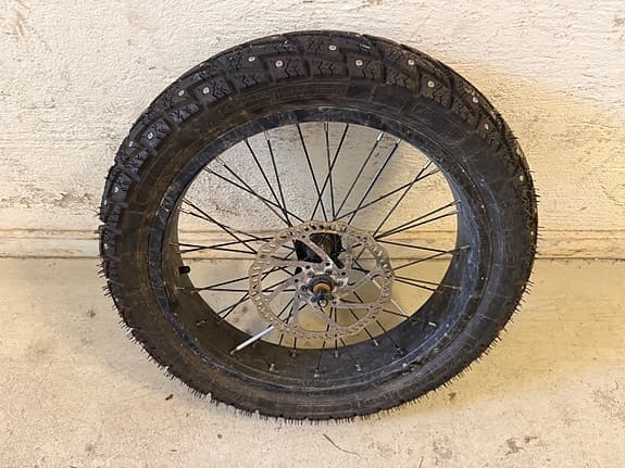 Framhjul Vinterhjul RAWBIKE