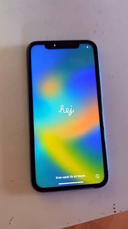 iPhone XR ljus blå 64 GB minne