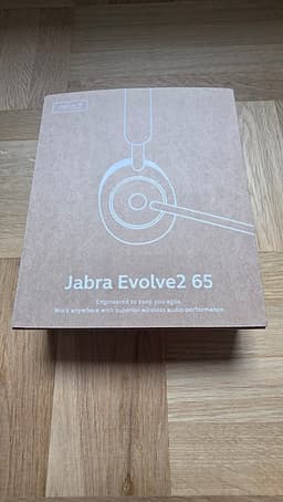 Jabra Evolve2 65 MS Stereo Black – komplett i originalkartong