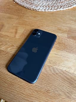 Apple iPhone 11 64 GB svart