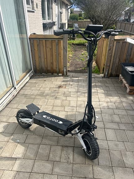 OOTD T10. El-scooter