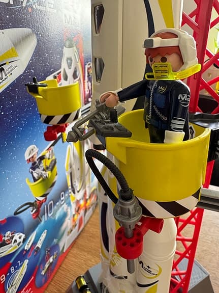 Playmobil Space Marsraket med avfyrningsplats 9488