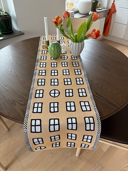 Vävd bordslöpare från HildaHilda Gamla Stan, oanvänd