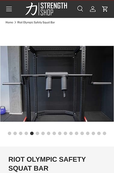Safety Squat Bar