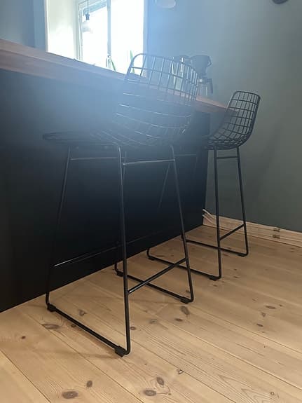HK Living Wire barstolar 2st