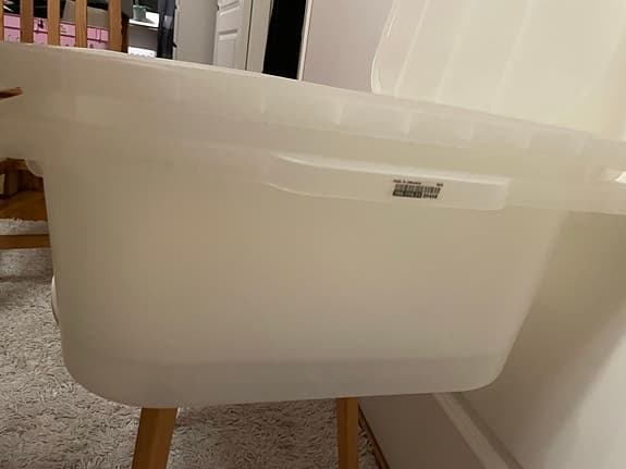 2 st IKEA PAX plastlådor med lock