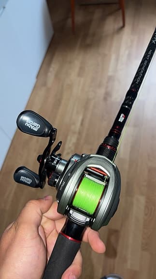 Abu Garcia haspelspö med rulle