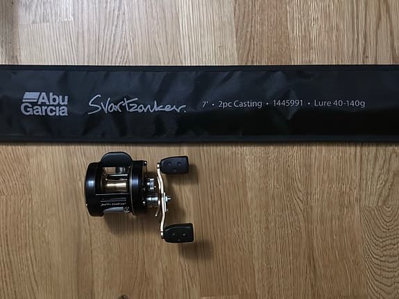 Abu Garcia Ambassadeur 5601 JB + Svartzonker 7’ 40–140 g