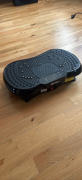 Vibrationsplatta för hemmaträning