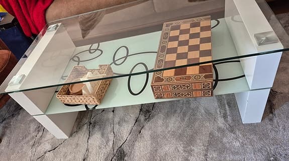 Tv bänk + soffbord + skoskåp
