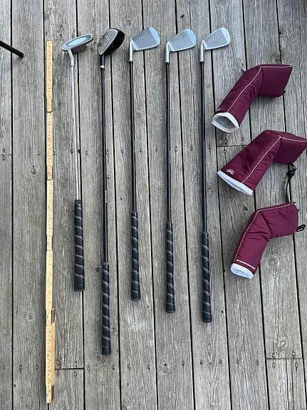Silver Golfset Junior - Nyskick
