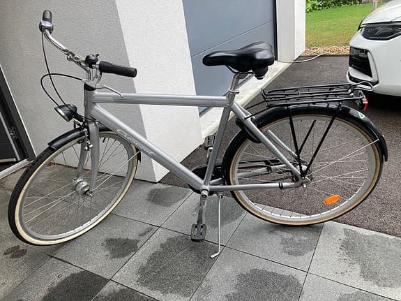 7- växlad Crescent herrcykel