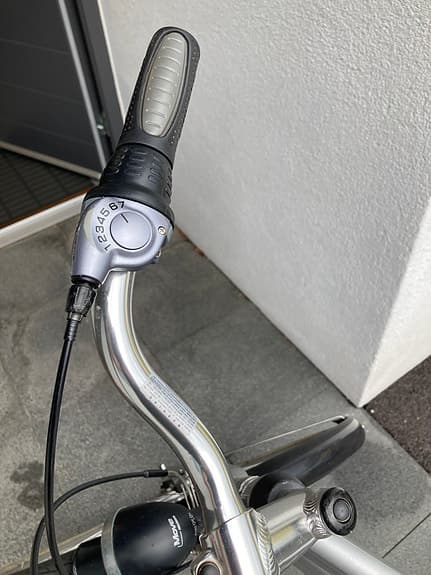 7- växlad Crescent herrcykel