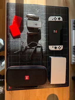 Nintendo Switch Oled vit (med väska)
