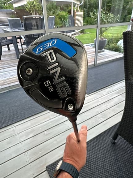 Ping G30 fairwaywood – 5-wood (18°), Tour 80-skaft