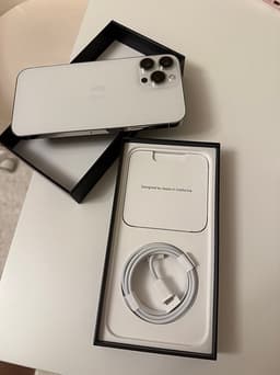 Apple iPhone 13 Pro Max 512 GB silver/vit
