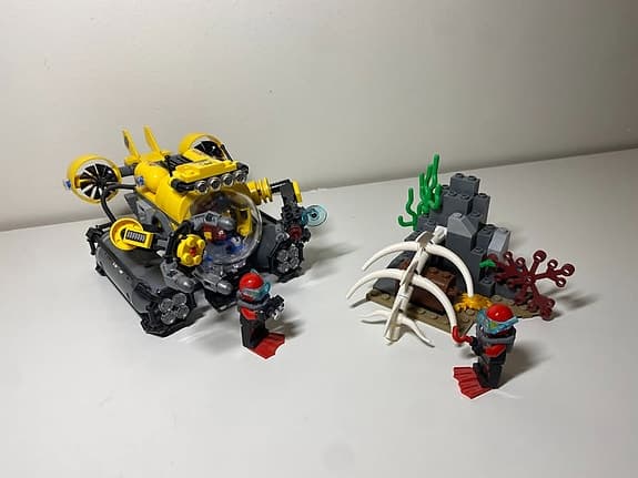 Lego Djuphavsbåt