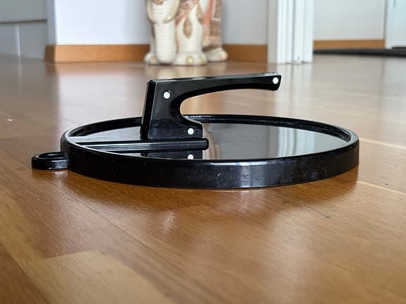 Frisörspegel med handtag