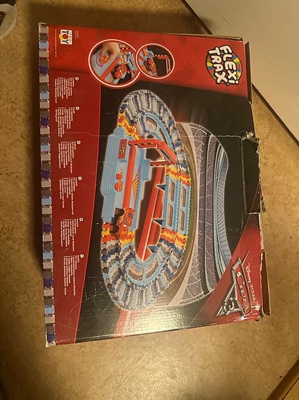 Disney Cars Flexi-Trak Lightning McQueen bilbana
