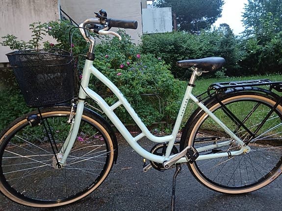 Monark Karin  3 vxl nyskick 28" ljusblå