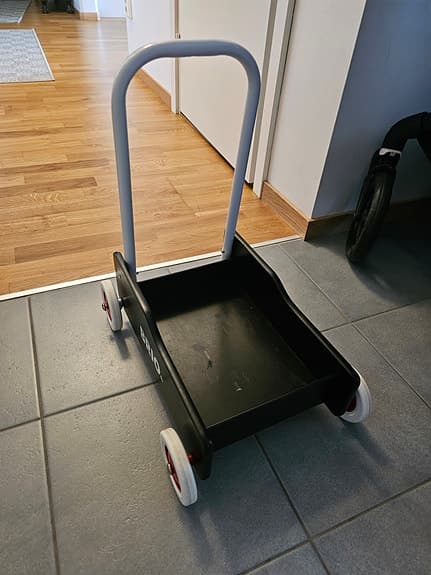 Brio lära gå vagn