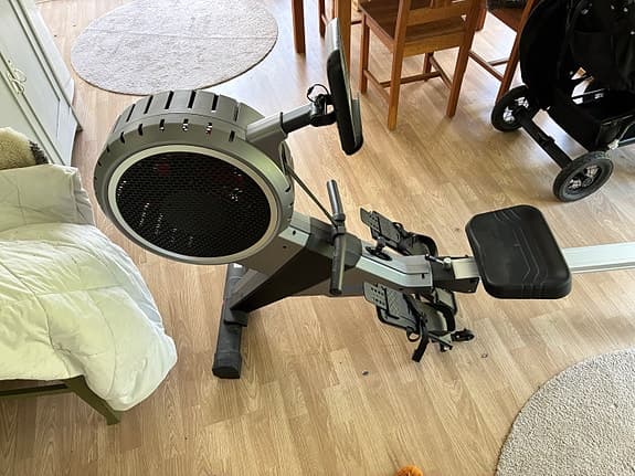 Kayoba roddmaskin med display grå/svart