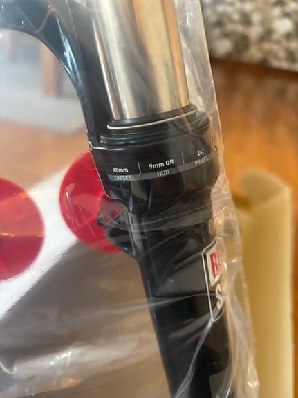 RockShox gaffel 26 tum