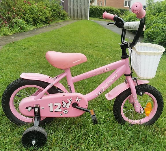 Barncykel 12 tum * Rosa *