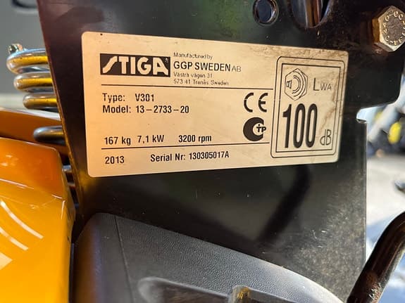Stiga åkgräsklippare fm 85