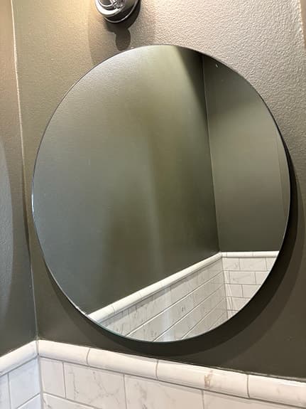 Rund spegel 50 cm