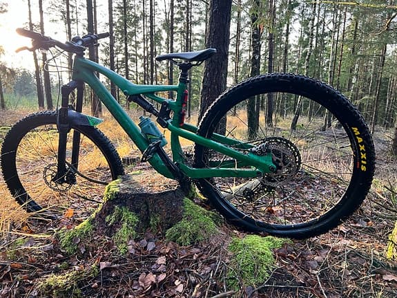 Heldämpad kolfiber Mtb M