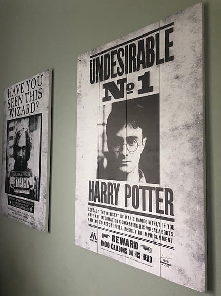 Harry Potter tavlor