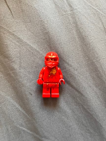 Energi Kai LEGO Ninjago röd ninja minifigur