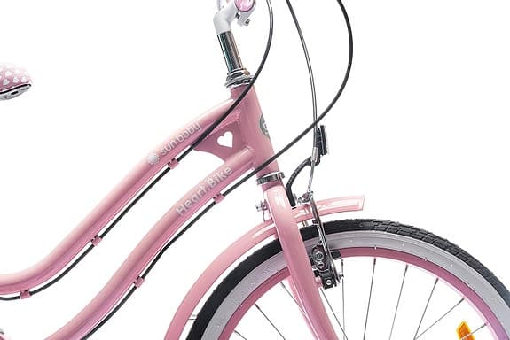 Ny omonterad barncykel – Sun Baby Heart Bike 20" Rosa