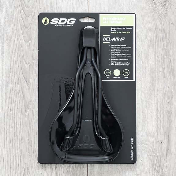 Sadel SDG Bel Air 3.0 Lux Alloy Rail, Svart