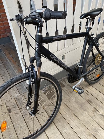 Crescent herrcykel 28" XL svart