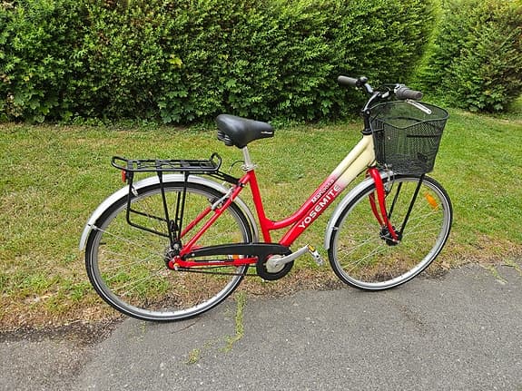 Damcykel 28 tum ter växlar