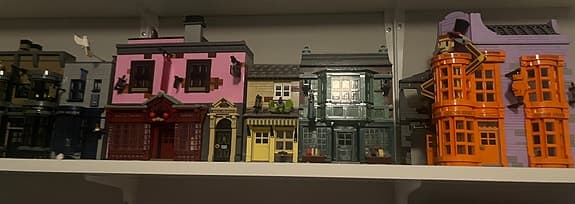 Lego diagongränden, utrangerad