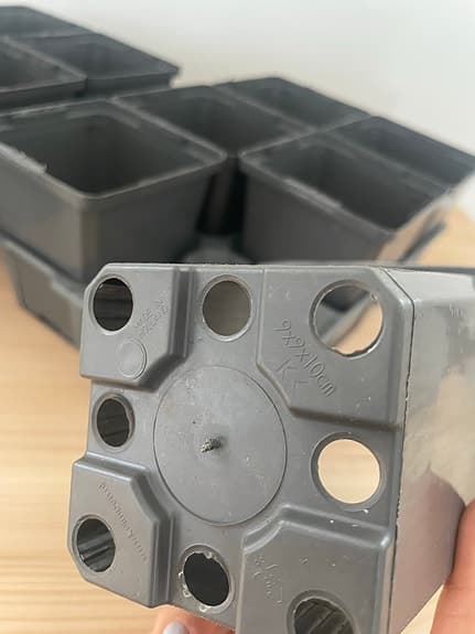Odlingskrukor planteringskrukor för odling/plantering