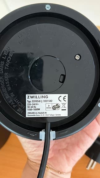 Zwilling kettle vattenkokare