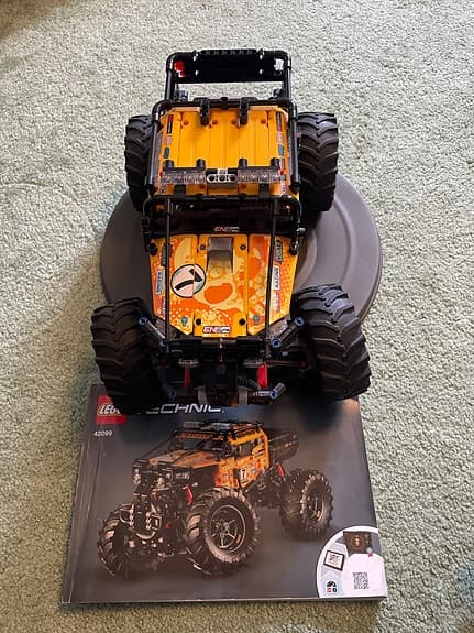Technic Lego jeep radiostyrd