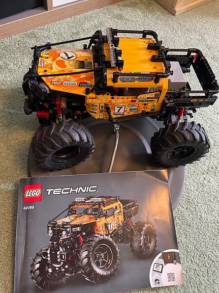 Technic Lego jeep radiostyrd