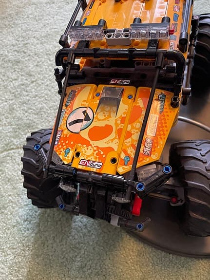 Technic Lego jeep radiostyrd