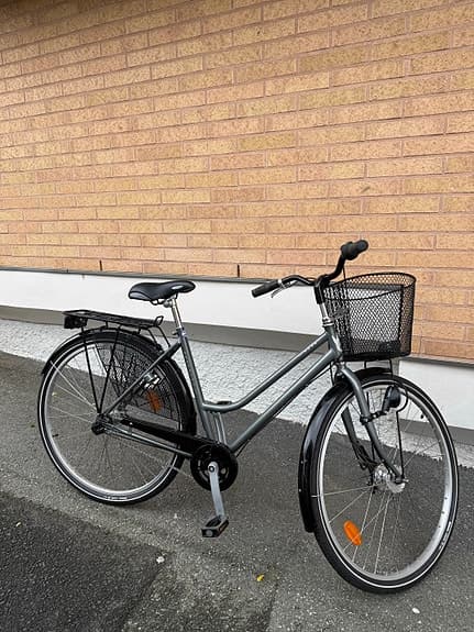 Skeppshult stadscykel 28" M unisex grå