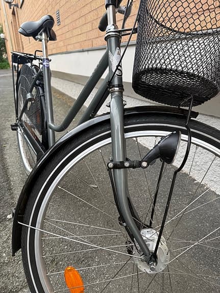 Skeppshult stadscykel 28" M unisex grå