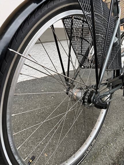 Skeppshult stadscykel 28" M unisex grå