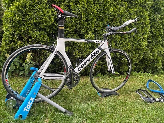 Cervelo p3 kit med trainer