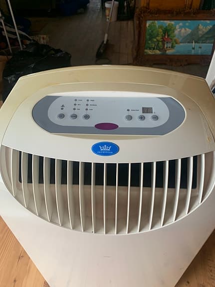 Royal Clima portabel luftkonditionering vit